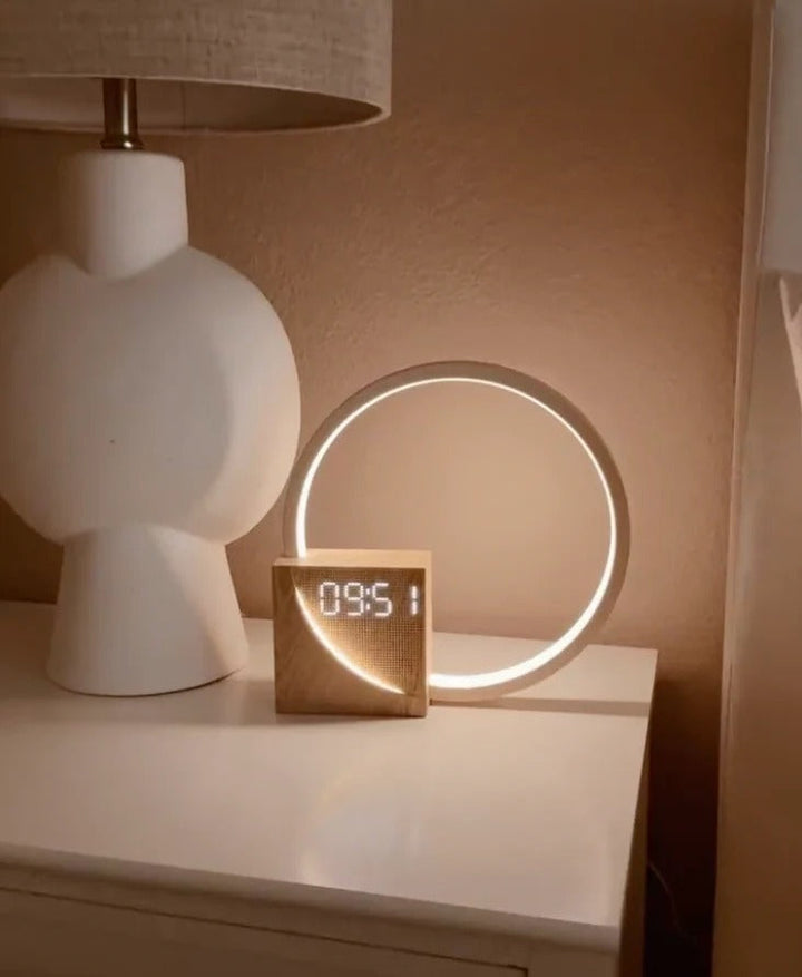 Hendrano™ Scandi Sunrise Alarm Clock with FM Radio and USB Charging