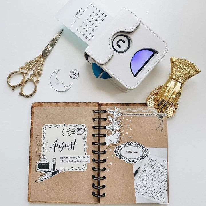 Pocket Inkless Printer for Phone Photos via Bluetooth