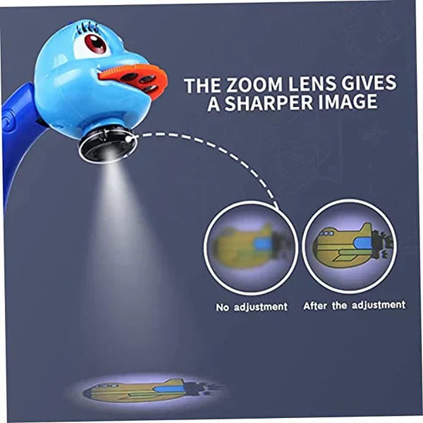 LED Drawing Projector for Kids with Tracing Pattern Slides