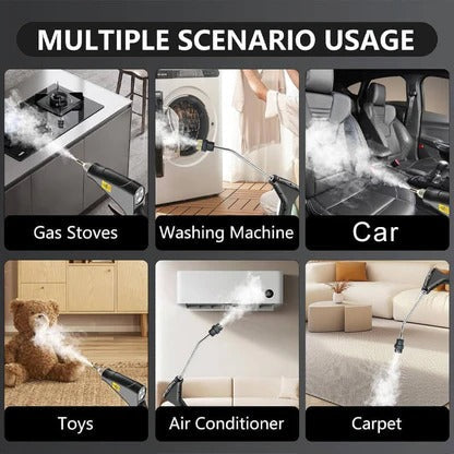 Handheld High-Pressure Steam Cleaner with 6 Power Settings