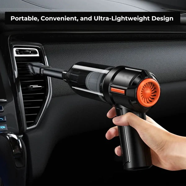 Cordless Handheld Car Vacuum with 90,000 Pa Suction Power