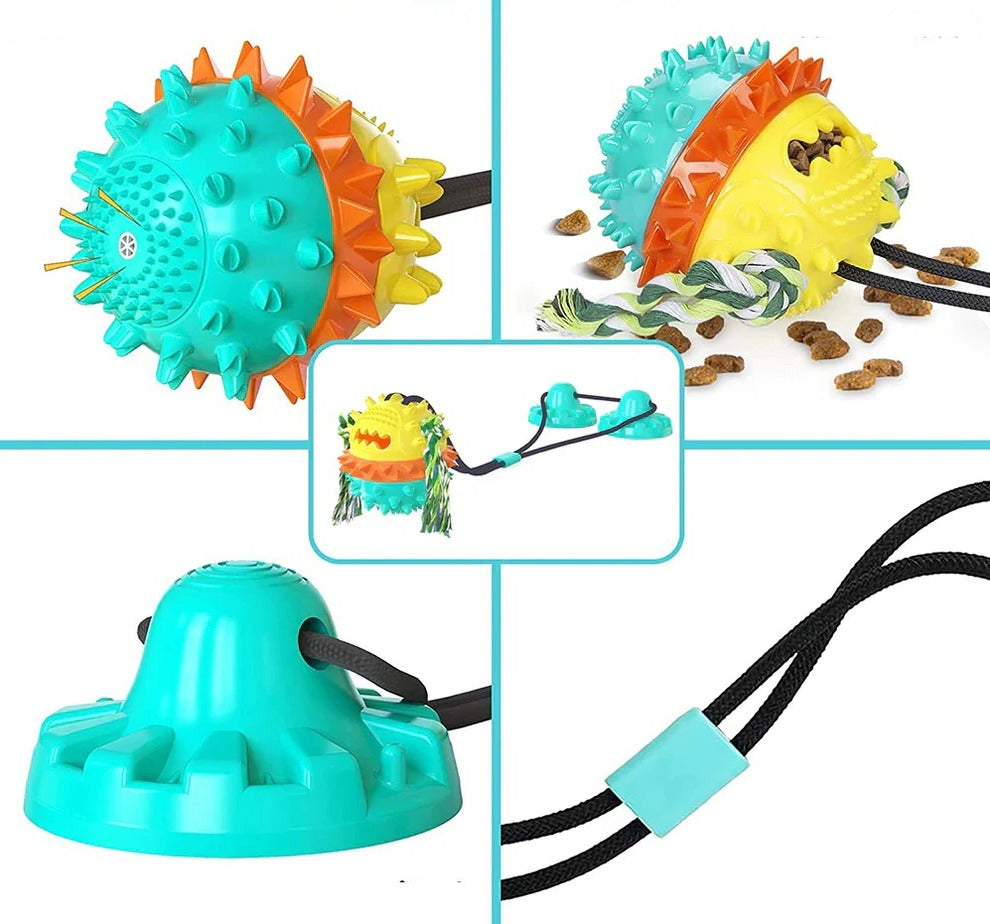 Hendrano™ Self-Moving Pet Toy with Chew Bars and Rolling Balls