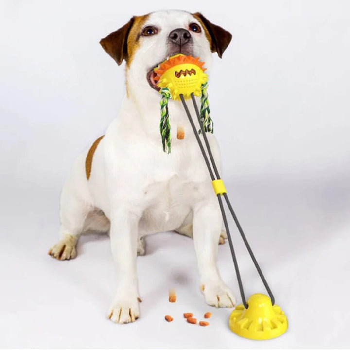 Hendrano™ Self-Moving Pet Toy with Chew Bars and Rolling Balls