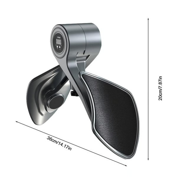 Adjustable Inner Thigh Exerciser with 360° Rotating Base