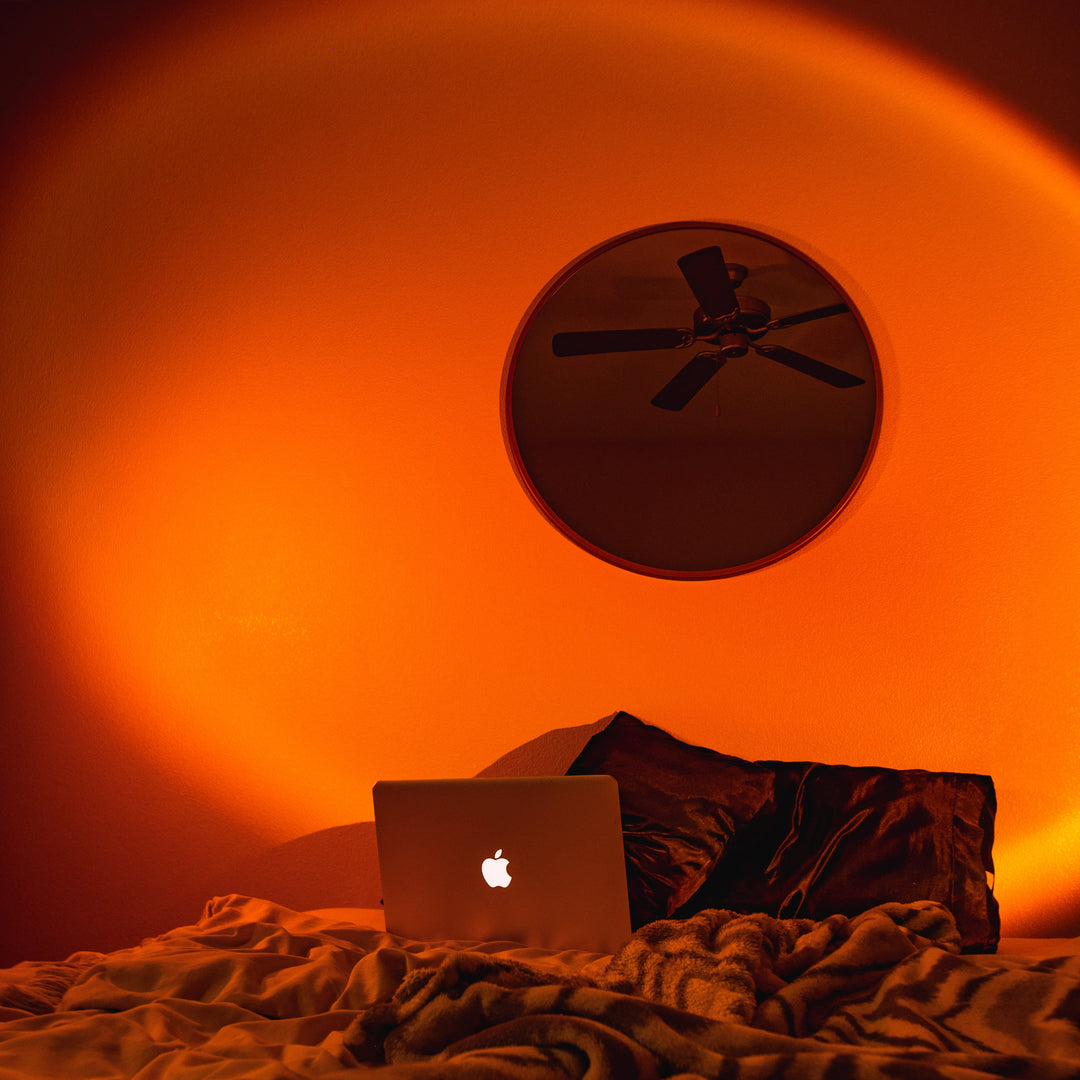 Smart Sunset Projection Lamp with App Control and Millions of Colors
