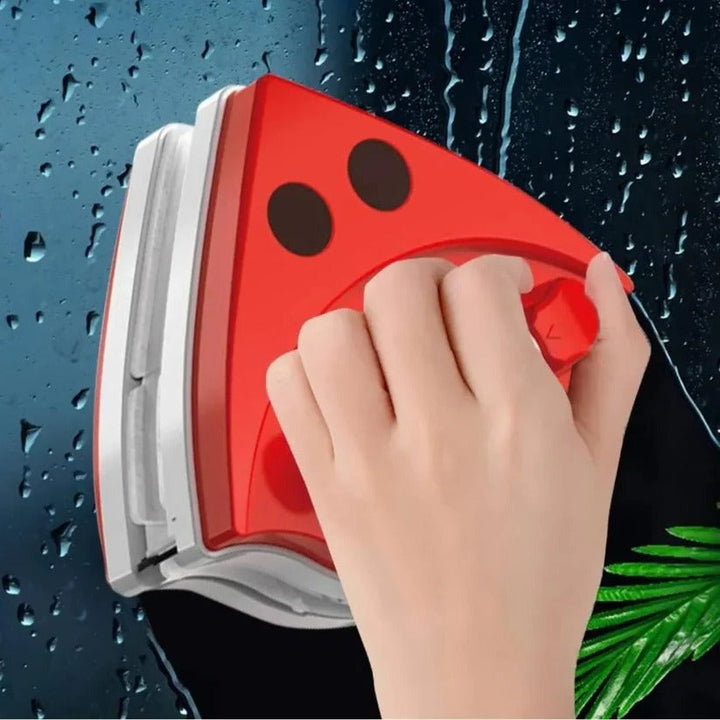 Dual-Sided Magnetic Window Cleaner for Hard-to-Reach Windows