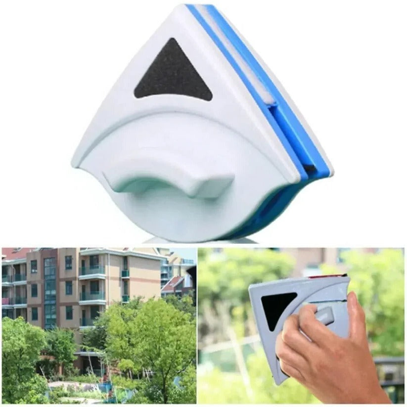 Dual-Sided Magnetic Window Cleaner for Hard-to-Reach Windows