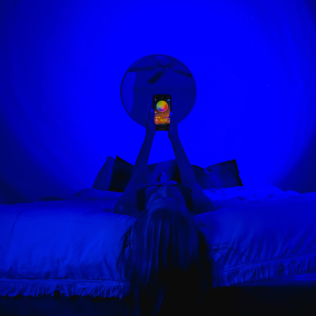 Smart Sunset Projection Lamp with App Control and Millions of Colors