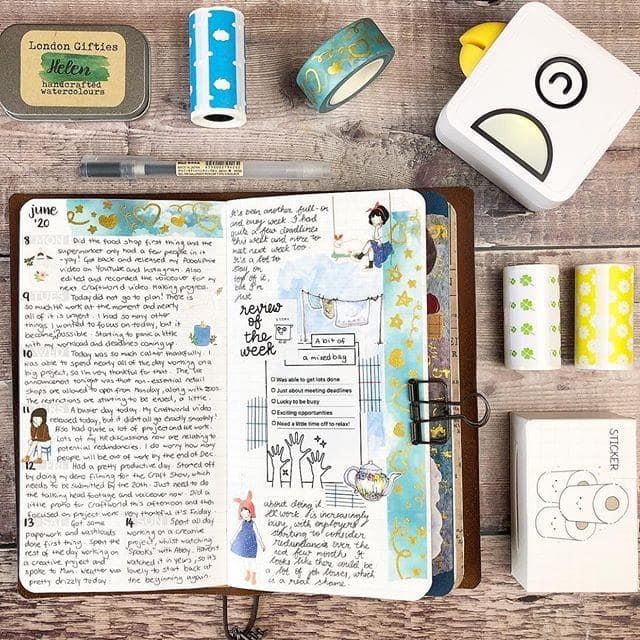 Pocket Inkless Printer for Phone Photos via Bluetooth