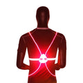 Hendrano™ LED Reflective Night Vest with 360° Visibility and 3 Light Modes