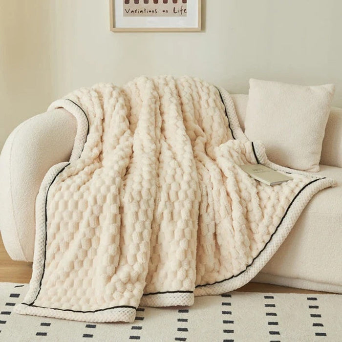 Hendrano™ Bubble-Textured Cozy Throw Blanket with a Cloud-Soft Feel