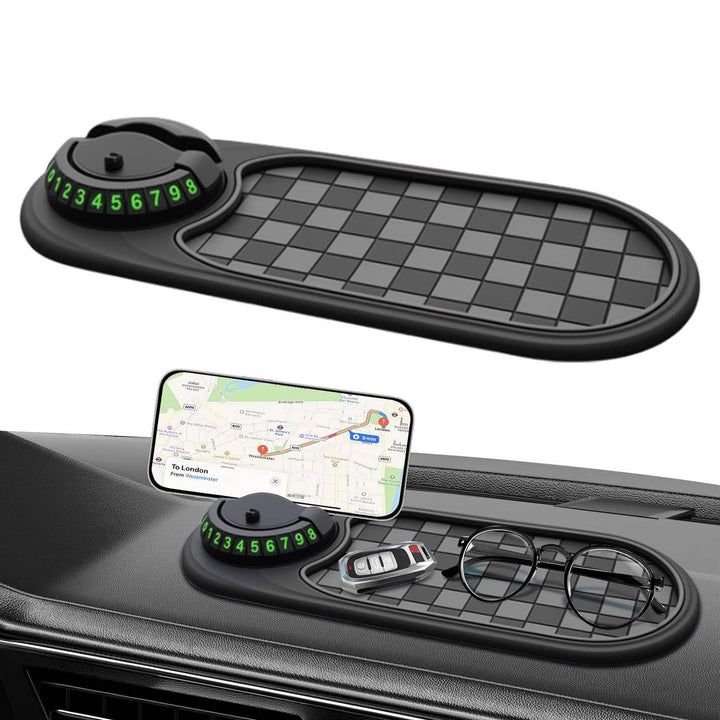 Universal Dashboard Phone Holder with 360° Rotation