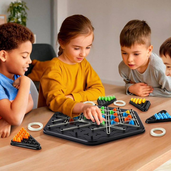 Hendrano™ Triangle Strategy Board Game for Kids and Family Game Night