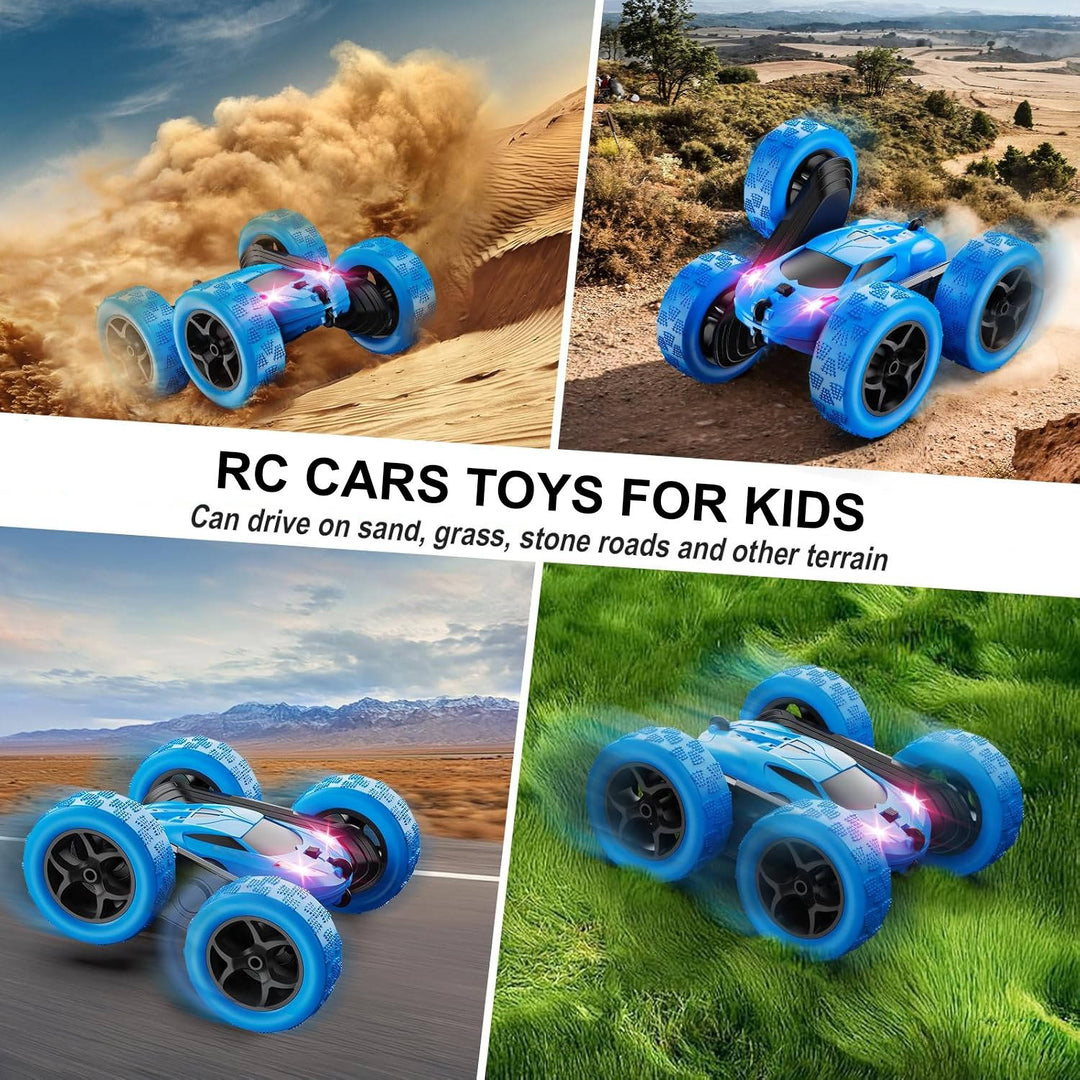 RC Stunt Car with 360° Flips and Two Swappable Batteries