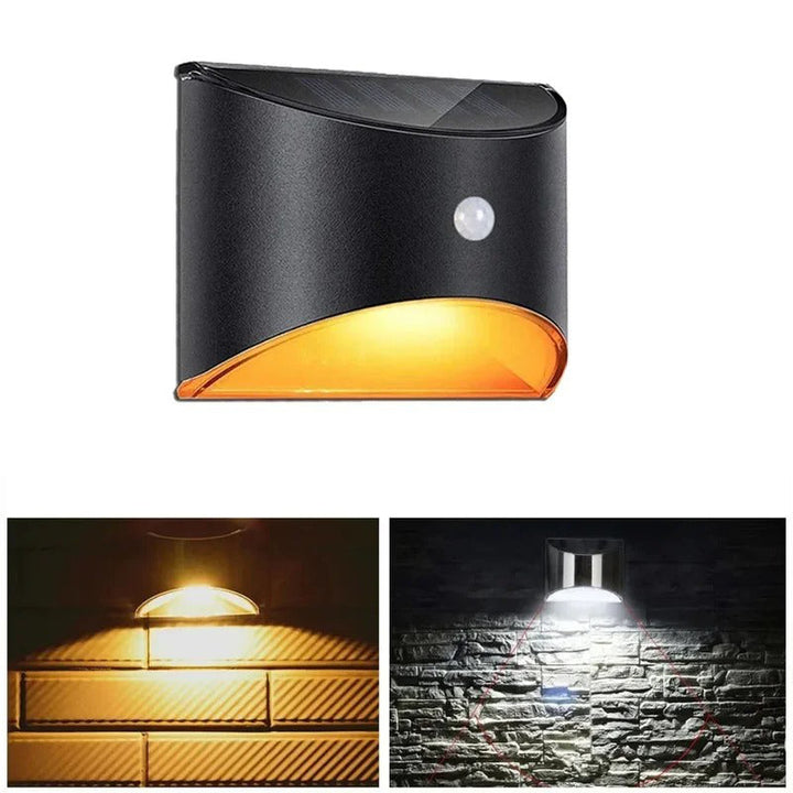 Solar Motion Sensor Stair Light for Fences and Decks