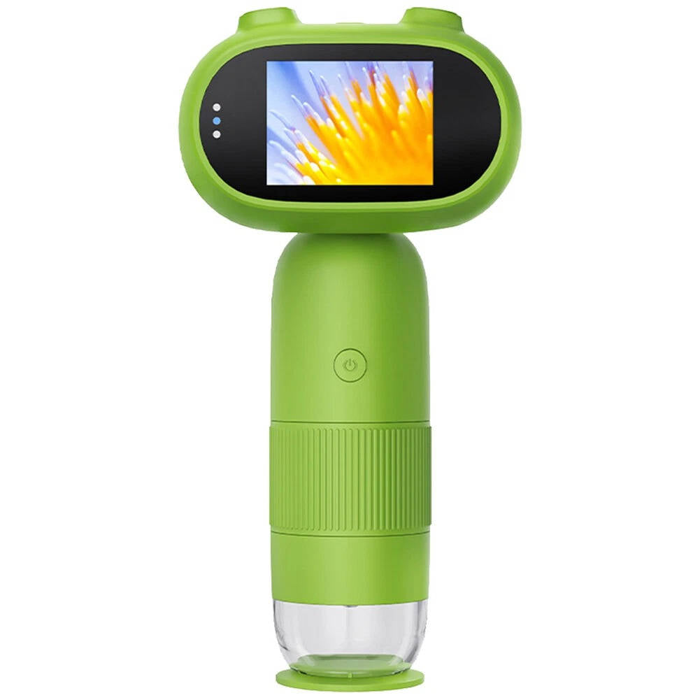 Hendrano™ Handheld Kids Microscope with 2-Inch Screen and 100x Zoom