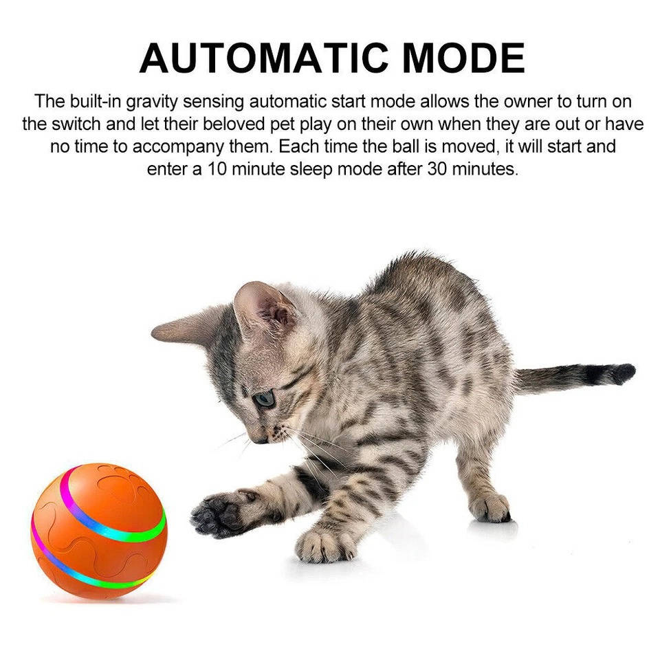 Hendrano™ Remote Control Dog Ball with Motion Sensor and Lights