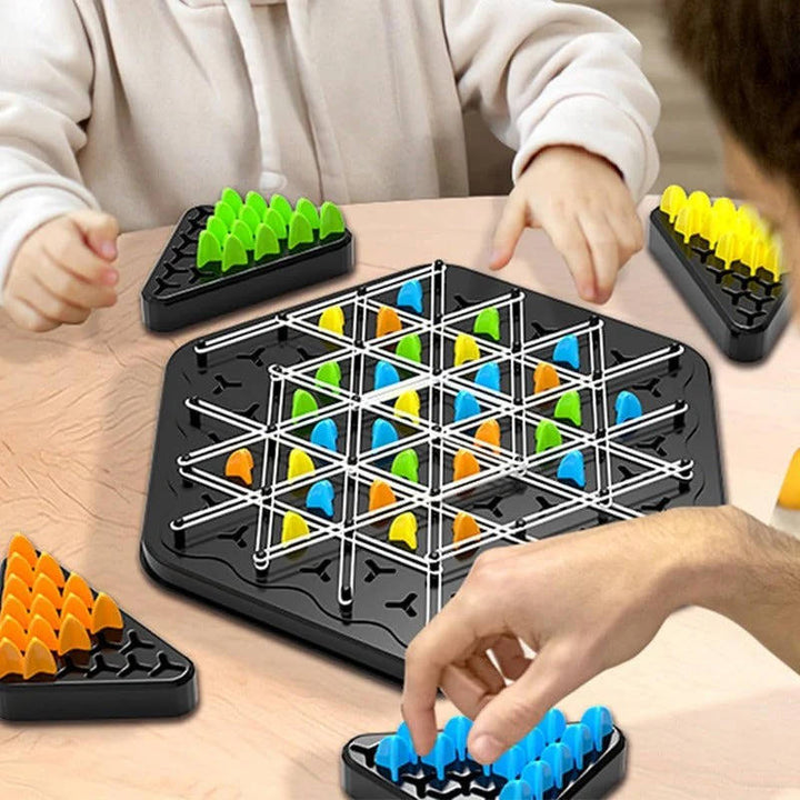 Hendrano™ Triangle Strategy Board Game for Kids and Family Game Night