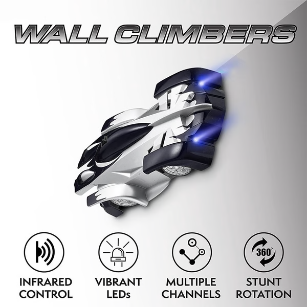 Hendrano™ Wall Climbing Remote Control Car with LED Lights