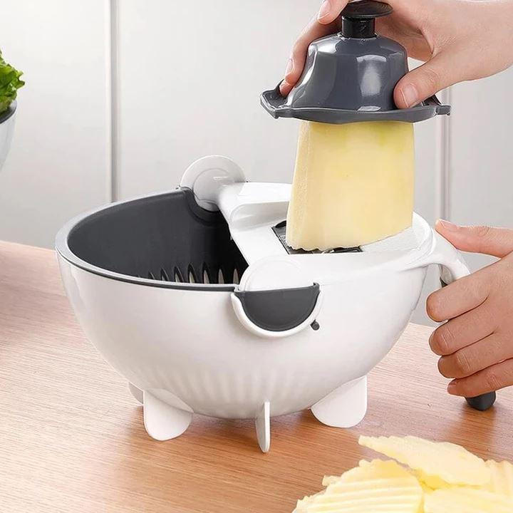 Hendrano™ 7-in-1 Vegetable Chopper and Slicer with Grater and Peeler