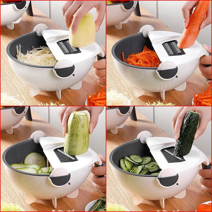 Hendrano™ 7-in-1 Vegetable Chopper and Slicer with Grater and Peeler