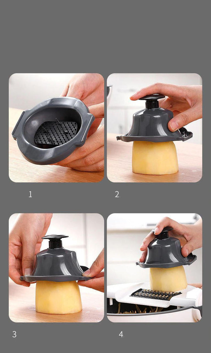 Hendrano™ 7-in-1 Vegetable Chopper and Slicer with Grater and Peeler