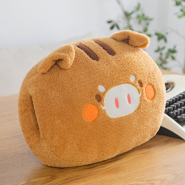 Hendrano™ Cuddly Plush Hand Warmer Pillow with Side Holes