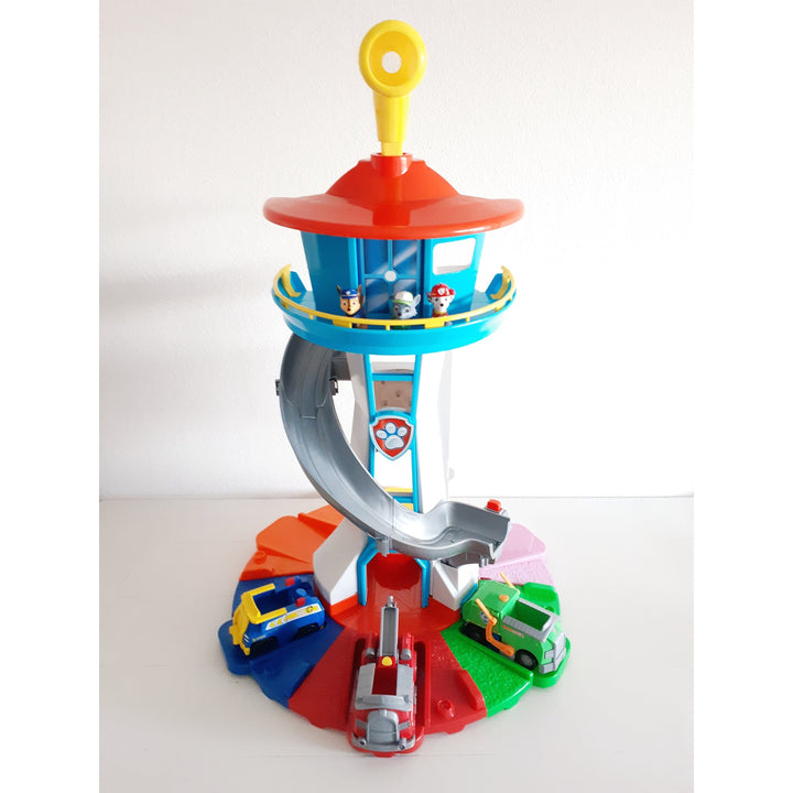 Rescue Lookout Tower Playset with Spiral Slide and Periscope