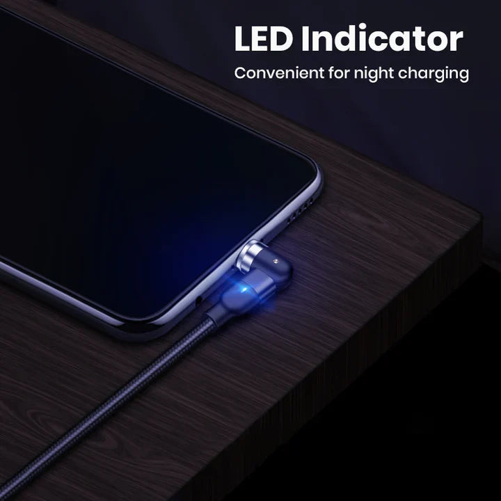Hendrano™ 3-in-1 Magnetic Charging Cable for iPhone, Android and USB-C