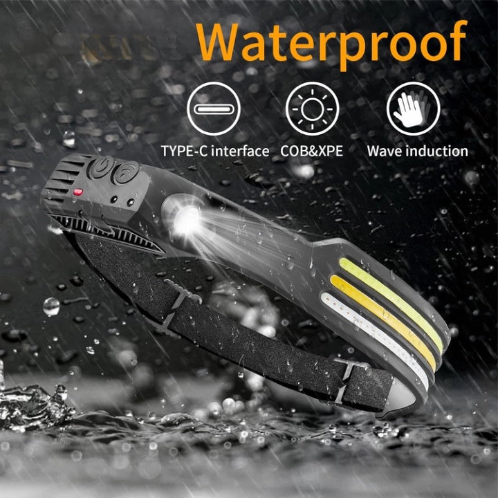 LED Headlamp X3 – Waterproof &amp; Rechargeable Head Torch for Running, Hiking &amp; Outdoor Adventures