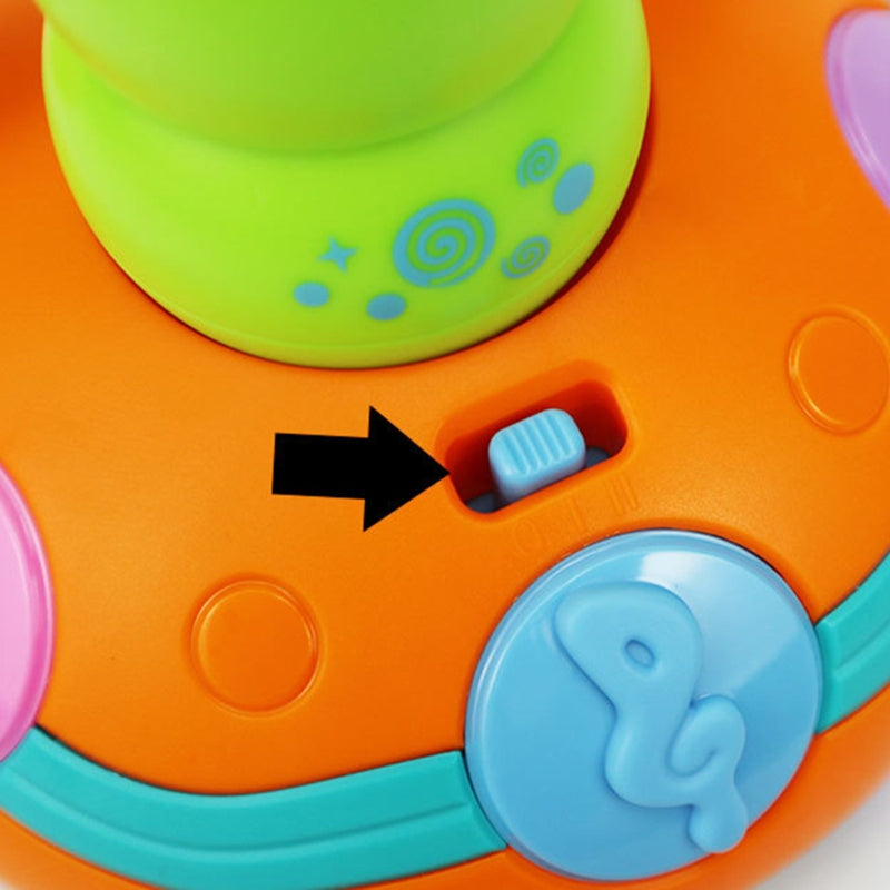 Dancing Baby Sensory Toy with Lights and Gentle Melodies