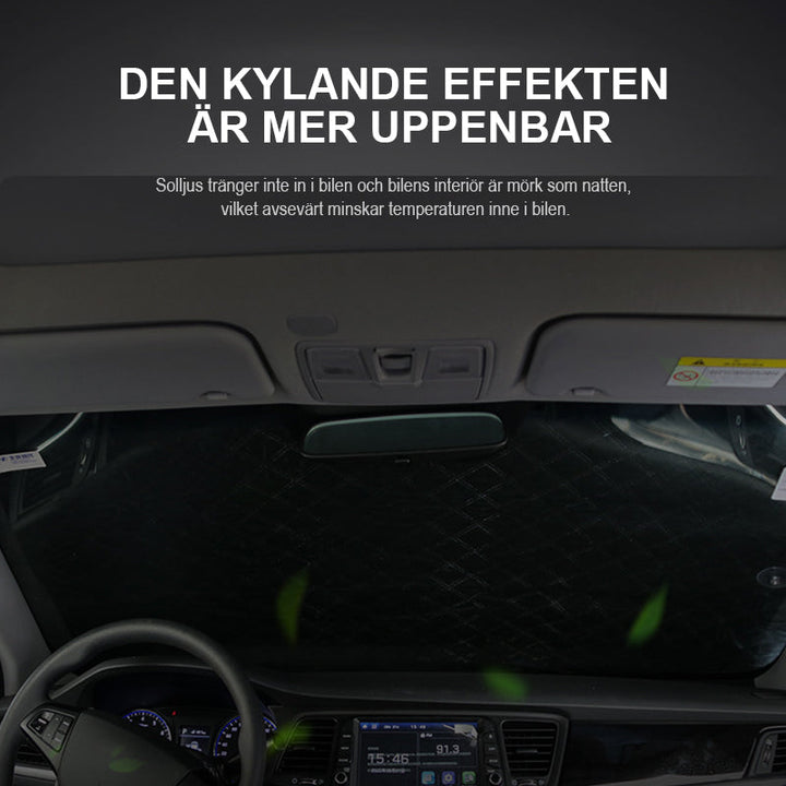 Silver Magnetic Frost Shield for Windshield and Side Mirrors