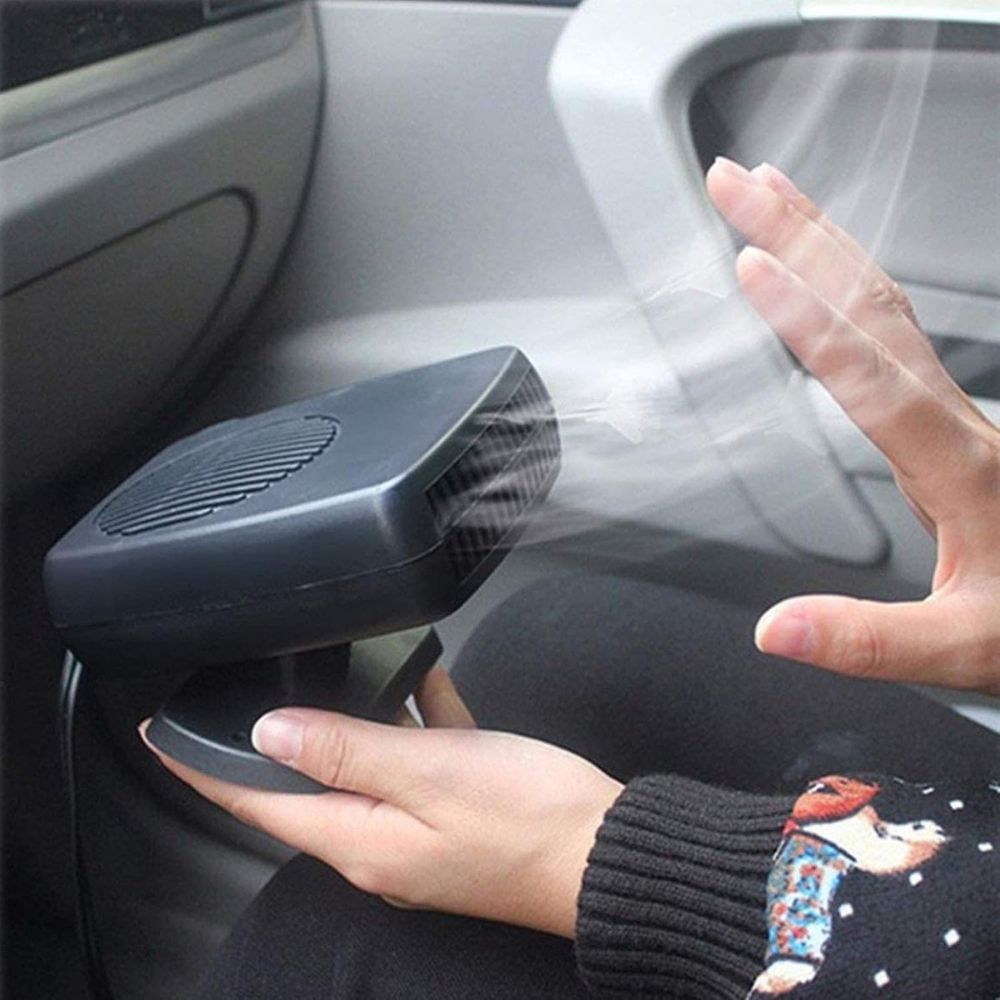 Hendrano™ 12V Ceramic Car Heater with 150W/300W and Fan Mode