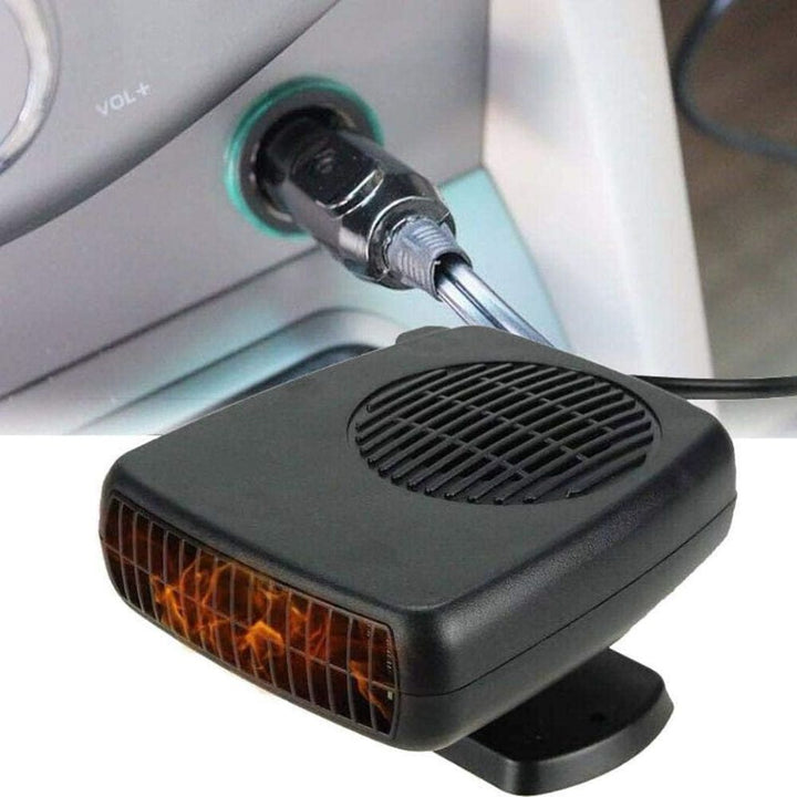 Hendrano™ 12V Ceramic Car Heater with 150W/300W and Fan Mode
