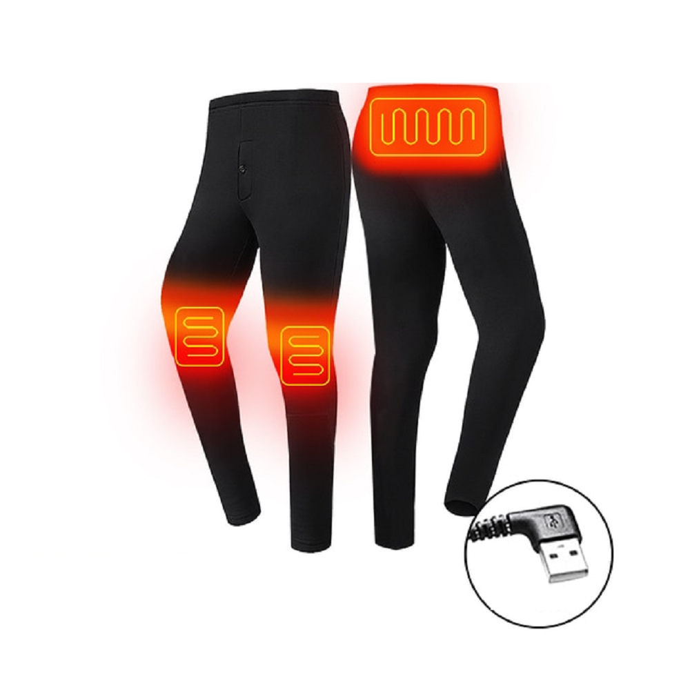 Hendrano™ USB Heated Thermal Underwear Set with Flatlock Seams
