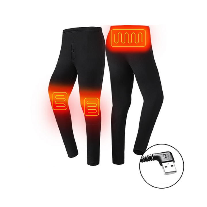 Hendrano™ USB Heated Thermal Underwear Set with Flatlock Seams