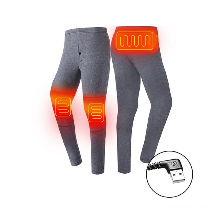 Hendrano™ USB Heated Thermal Underwear Set with Flatlock Seams
