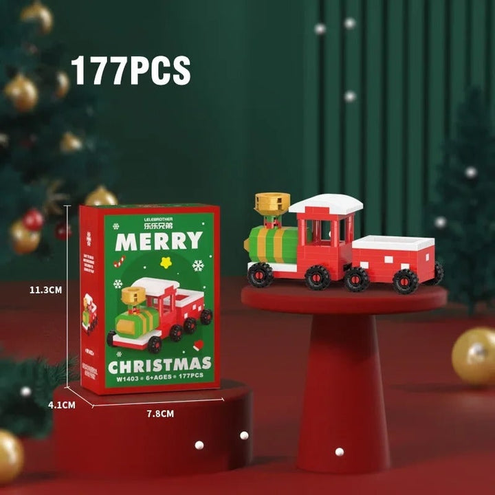 Hendrano™ Christmas Micro Building Blocks with Holiday Figures