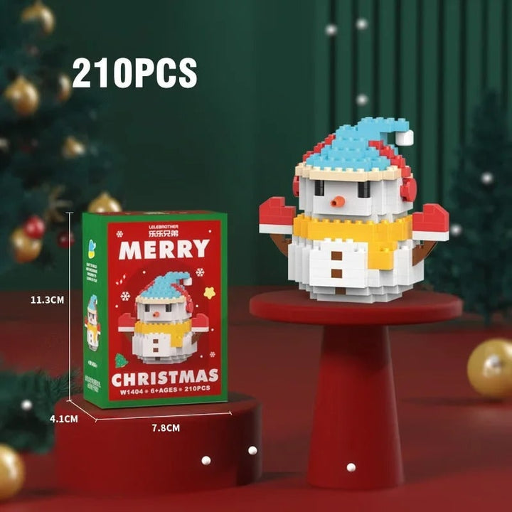 Hendrano™ Christmas Micro Building Blocks with Holiday Figures