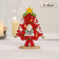 Hendrano™ DIY Wooden Mini Christmas Tree Kit – Tool-Free Tabletop Decor