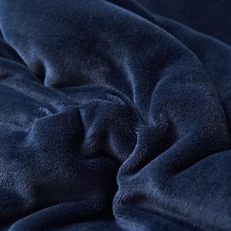 Reversible Sherpa Blanket with Ultra-Soft Fleece Side