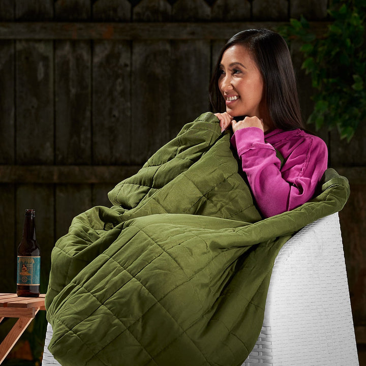 Hendrano™ Battery Heated Blanket with 3 Heat Zones &amp; Up to 10 Hours