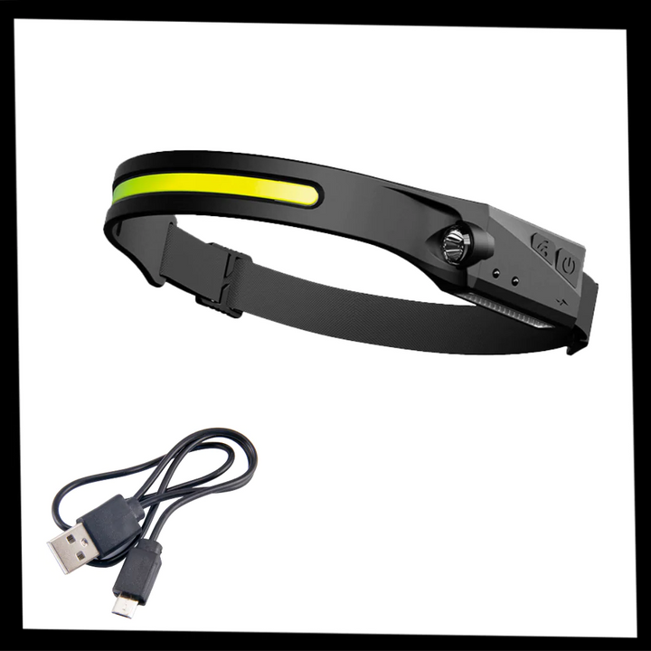 Hendrano™ Rechargeable LED Headlamp with Motion Sensor, 350 Lumens