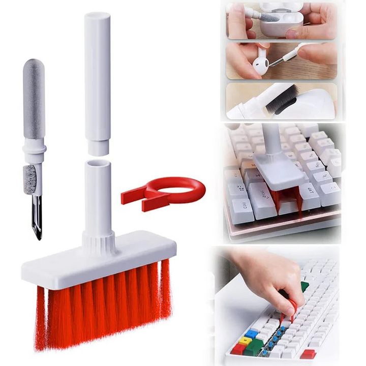 5-in-1 Keyboard and Earbud Cleaning Kit with Keycap Puller