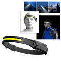 Hendrano™ Rechargeable LED Headlamp with Motion Sensor, 350 Lumens