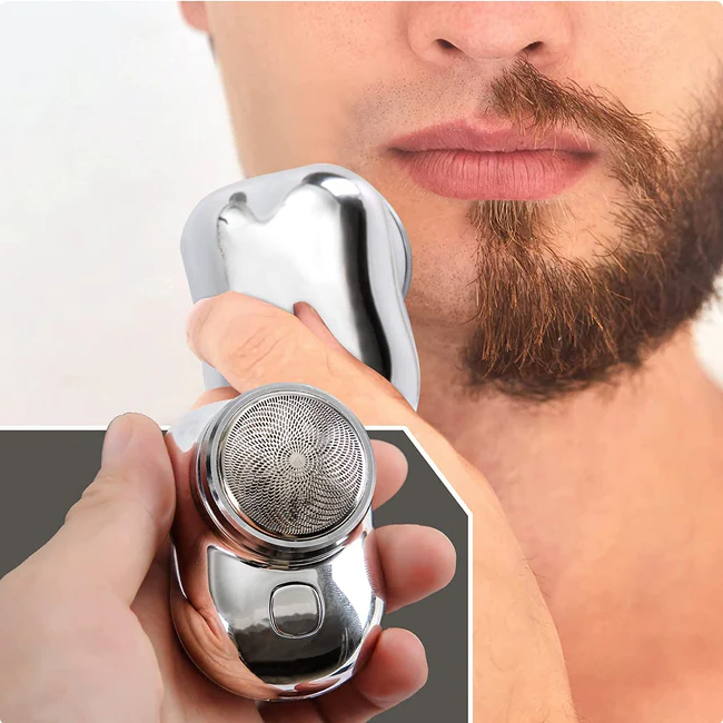 Pocket-Size Electric Shaver with Fast USB-C Charging