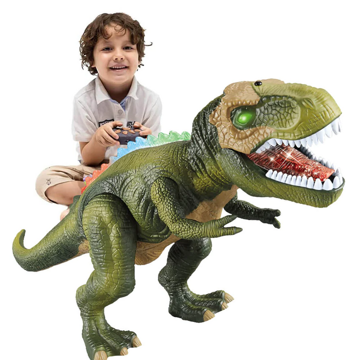 Remote Control T-Rex Dinosaur That Walks, Roars and Lights Up