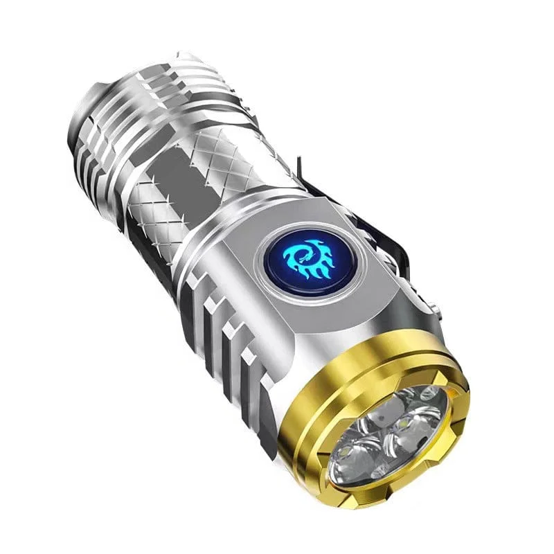 Hendrano™ Mini Triple LED Flashlight with Five Light Modes and SOS