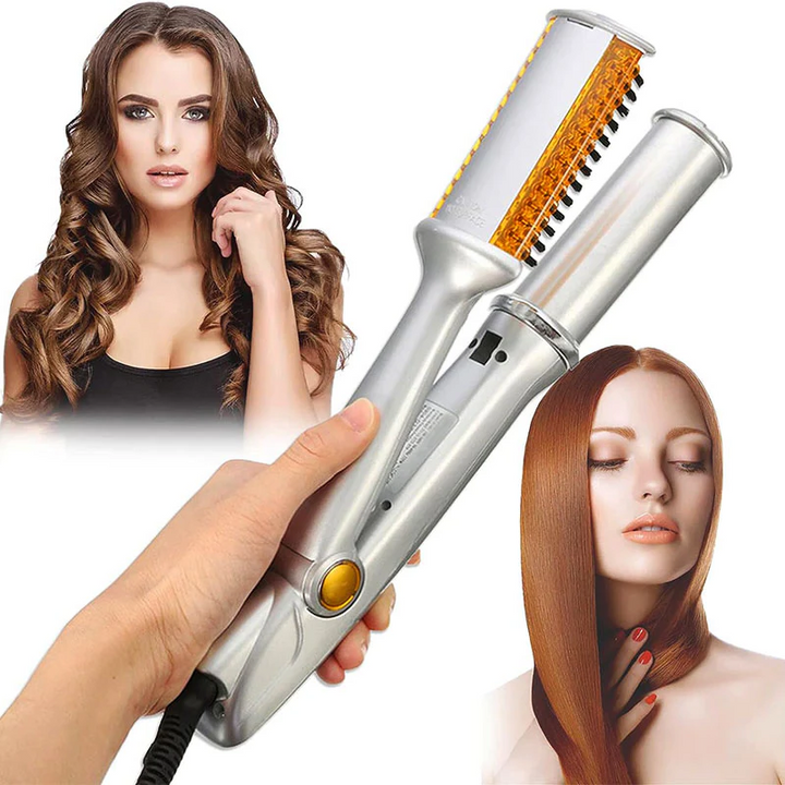 Hendrano™ 2-in-1 Rotating Hot Air Brush for Waves and Sleek Straight Hair