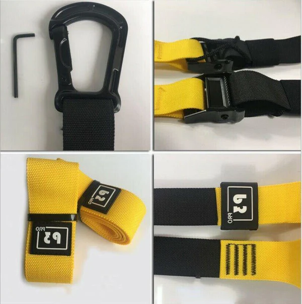 Suspension Training Straps for Full-Body Home Workouts